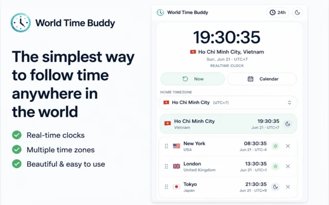 World Time Buddy preview