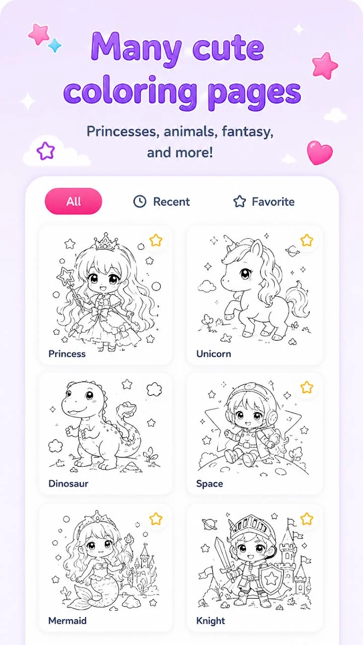 Coloring Book: Paint & Draw app screenshot 6