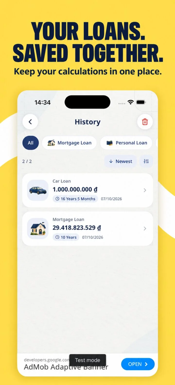 Easy Loan Estimator app screenshot 7