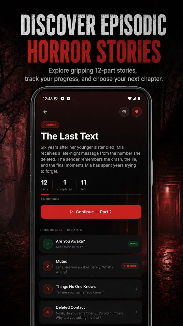 Dark reading and scare settings