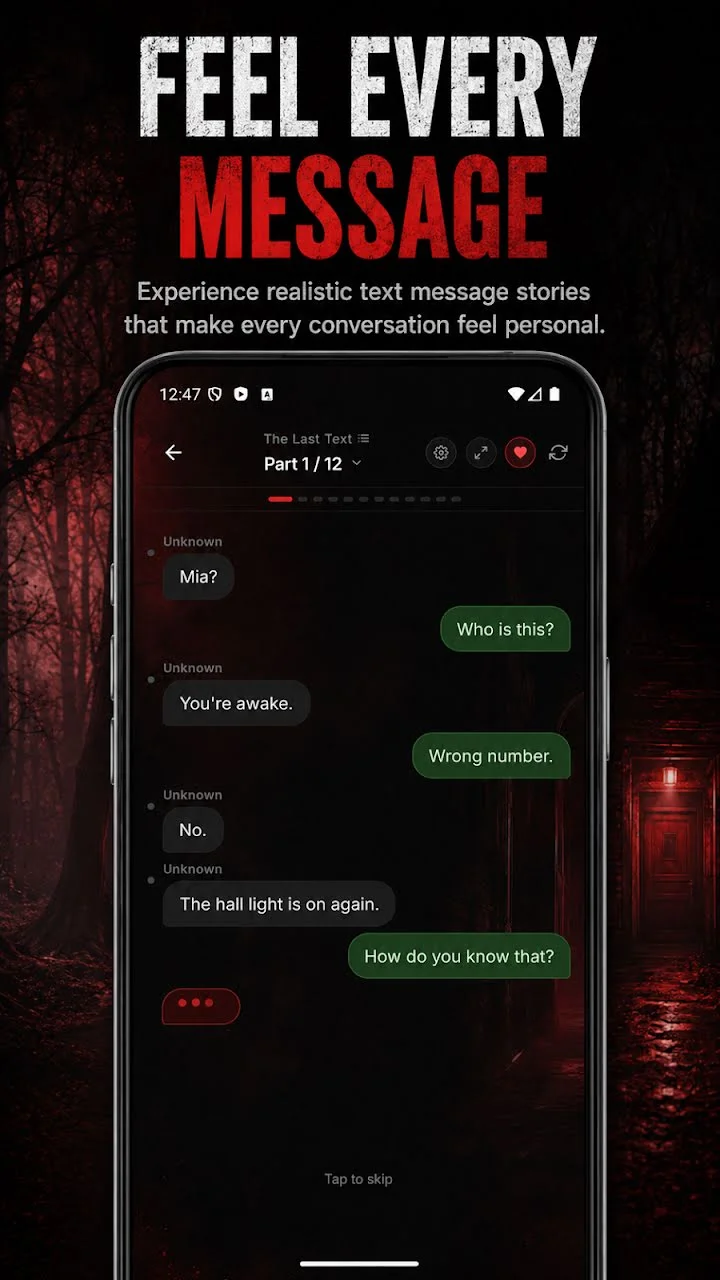 Horror Chat Stories app screenshot 4