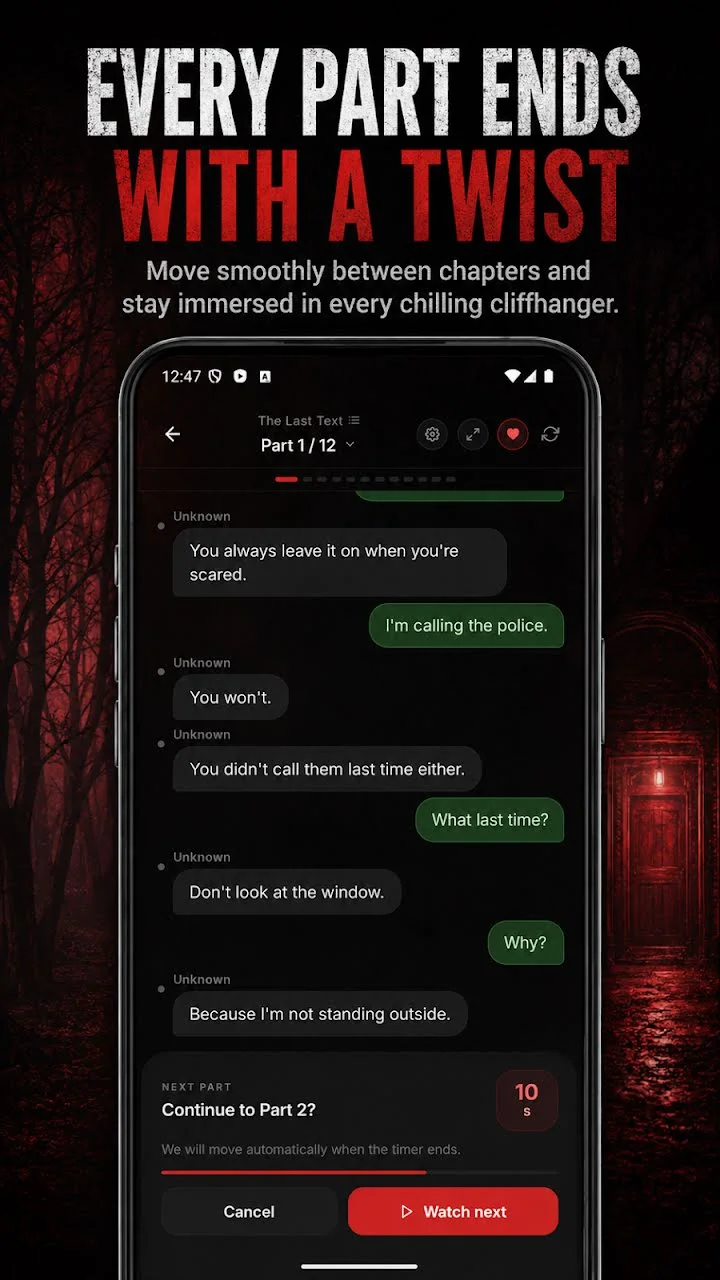 Horror Chat Stories app screenshot 5